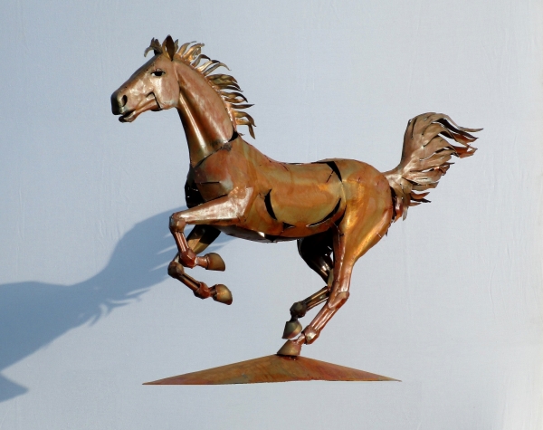 Horse sculpture